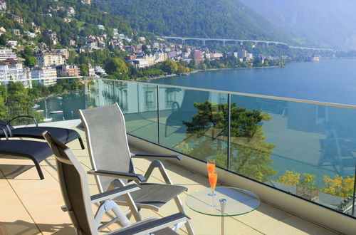 Photo 8 - Casa de 3 habitaciones en Montreux con piscina y vistas a la montaña, 137 m², 3 bedrooms