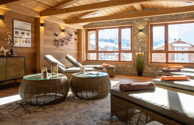 Apartment mit 3 Schlafzimmern in La Plagne Tarentaise mit schwimmbad und sauna - Foto 12