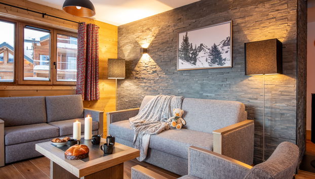 Apartment mit 3 Schlafzimmern in La Plagne Tarentaise mit schwimmbad und sauna - Foto 3