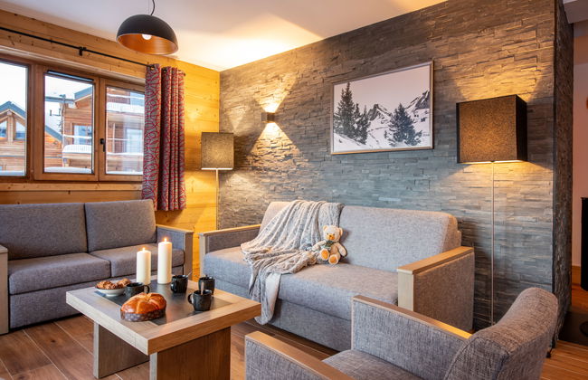 Apartment mit 3 Schlafzimmern in La Plagne Tarentaise mit schwimmbad und sauna - Foto 3