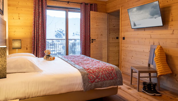 Apartment mit 3 Schlafzimmern in La Plagne Tarentaise mit schwimmbad und sauna - Foto 4