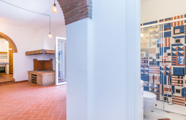 Casa de 3 quartos em Cecina com piscina privada e jardim - Foto 42