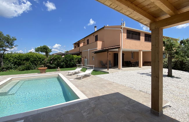 Casa de 3 quartos em Cecina com piscina privada e jardim - Foto 47