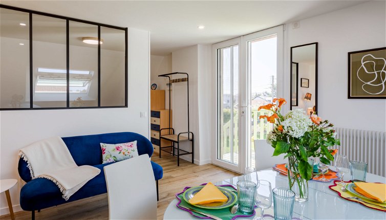 Foto 1 - Apartamento de 1 quarto em Ouistreham com jardim e vistas do mar