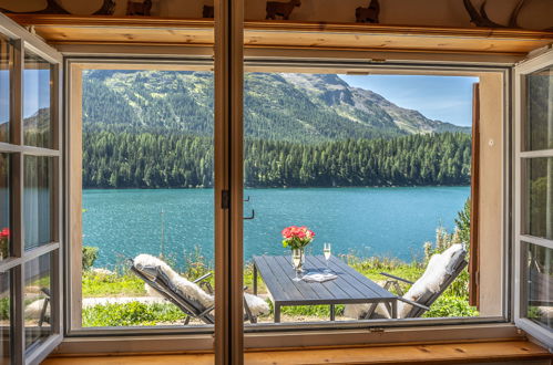 Foto 8 - Apartment mit 1 Schlafzimmer in Sankt Moritz mit garten und blick auf die berge