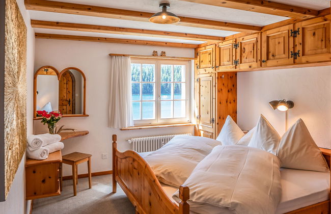 Apartment mit 2 Schlafzimmern in Sankt Moritz mit garten - Foto 4