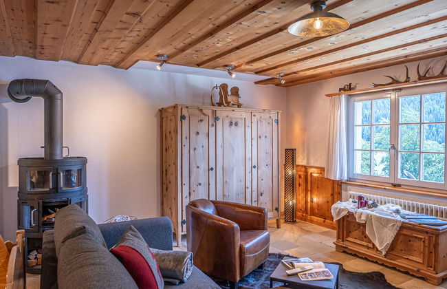 Apartment mit 2 Schlafzimmern in Sankt Moritz mit garten - Foto 2