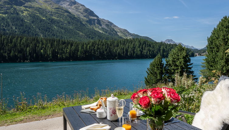 Foto 1 - Apartamento de 1 quarto em Sankt Moritz com jardim e vista para a montanha