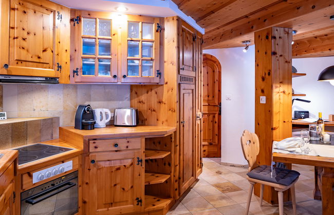 Apartment mit 2 Schlafzimmern in Sankt Moritz mit garten - Foto 15
