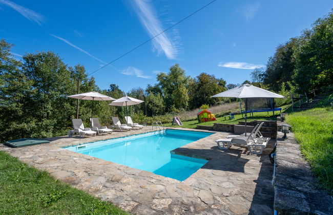 Apartamento de 2 quartos em Monastero Bormida com piscina e jardim - Foto 21