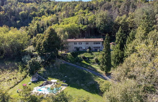 Apartamento de 2 quartos em Monastero Bormida com piscina e jardim - Foto 28