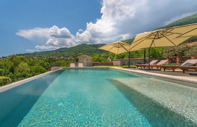 Casa de 4 quartos em Opatija com piscina privada e jardim - Foto 18