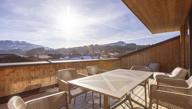 Appartamento con 4 camere da letto a Oberndorf in Tirol con giardino e terrazza - Foto 3