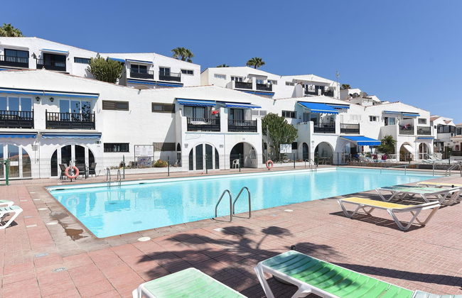 Apartamento de 1 quarto em Mogán com piscina - Foto 1