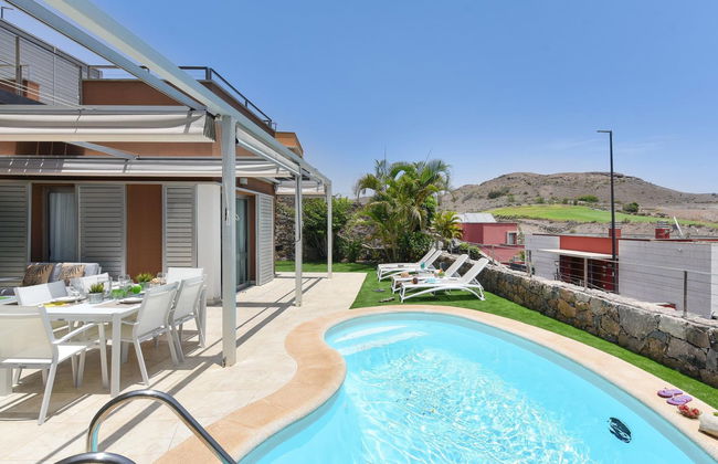 Maison de 2 chambres à San Bartolomé de Tirajana avec piscine privée et jardin - Photo 1