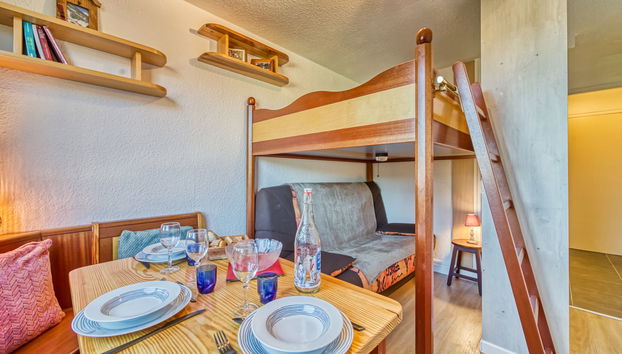 Apartment mit 1 Schlafzimmer in Villarembert mit schwimmbad - Foto 2