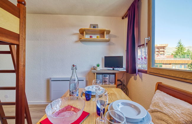 Apartamento de 1 quarto em Villarembert com piscina - Foto 10