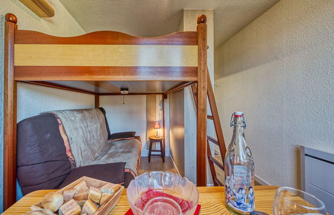 Apartamento de 1 quarto em Villarembert com piscina - Foto 9