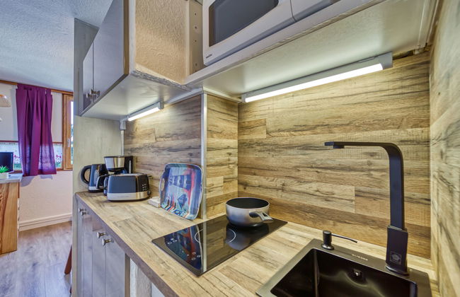 Apartamento de 1 quarto em Villarembert com piscina - Foto 3