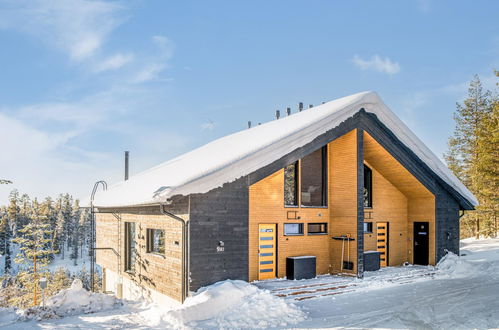 Foto 1 - Casa de 3 habitaciones en Kuusamo con sauna y vistas a la montaña