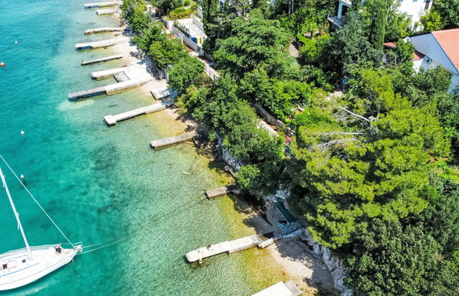 Apartamento de 2 quartos em Crikvenica com piscina e jardim - Foto 31