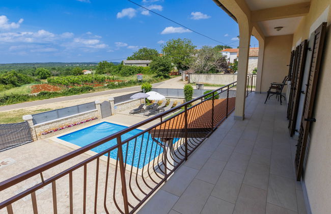 Casa de 5 quartos em Višnjan com piscina privada e jardim - Foto 45