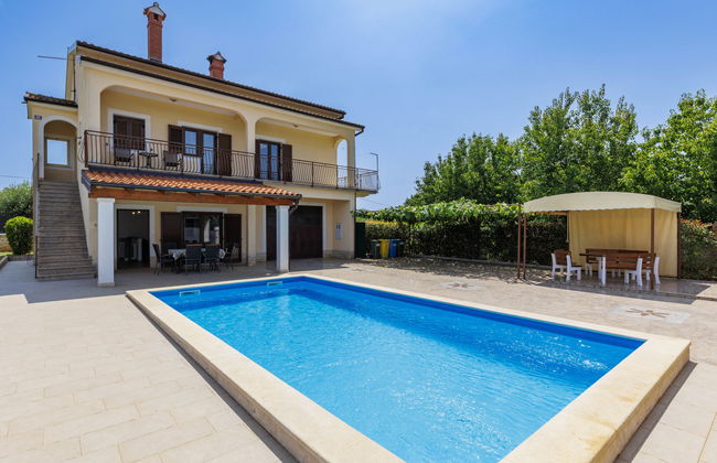 Casa de 5 quartos em Višnjan com piscina privada e jardim - Foto 44