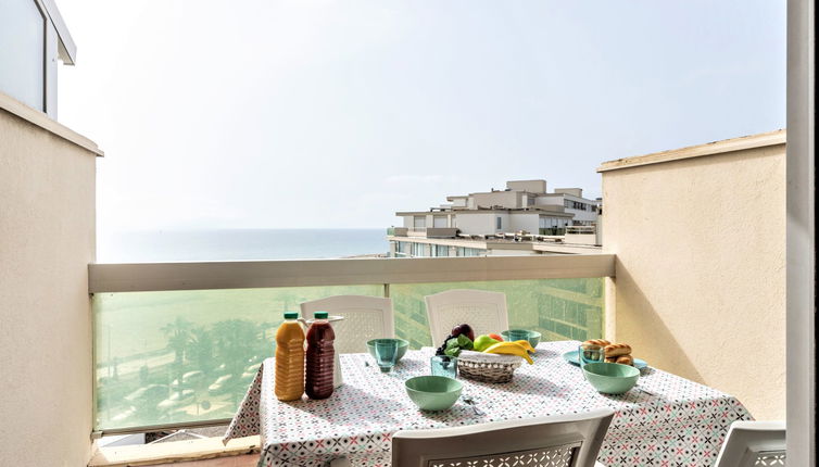 Foto 1 - Appartamento con 1 camera da letto a Canet-en-Roussillon con terrazza e vista mare