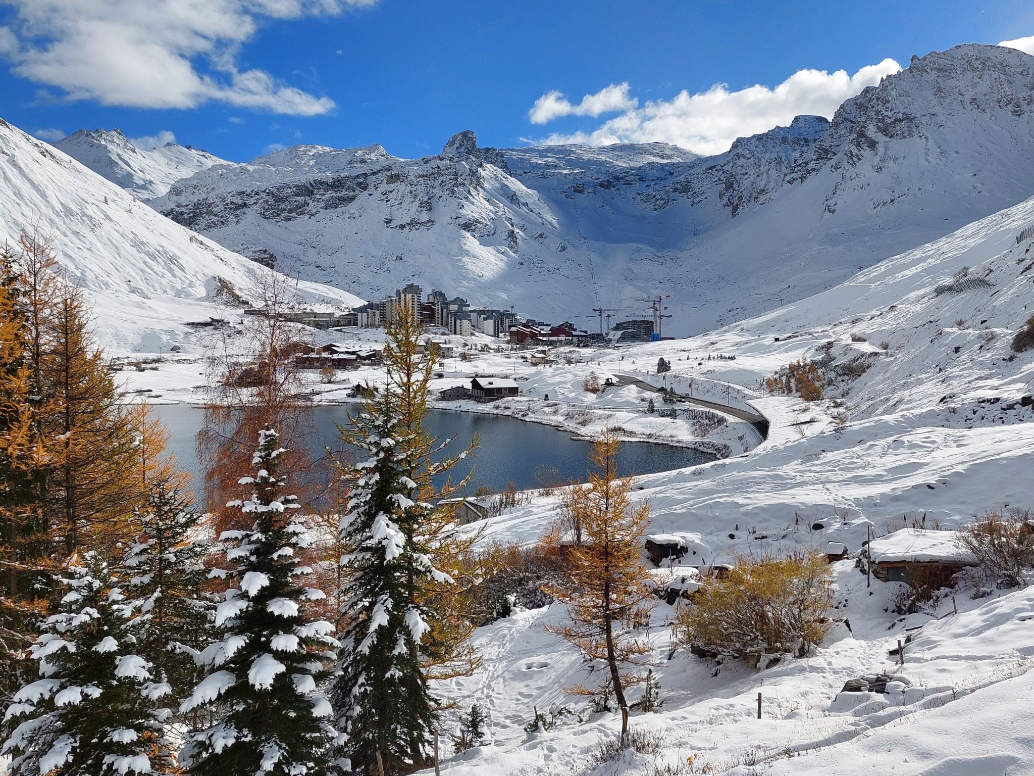 Foto 18 - Appartamento a Tignes con vista sulle montagne