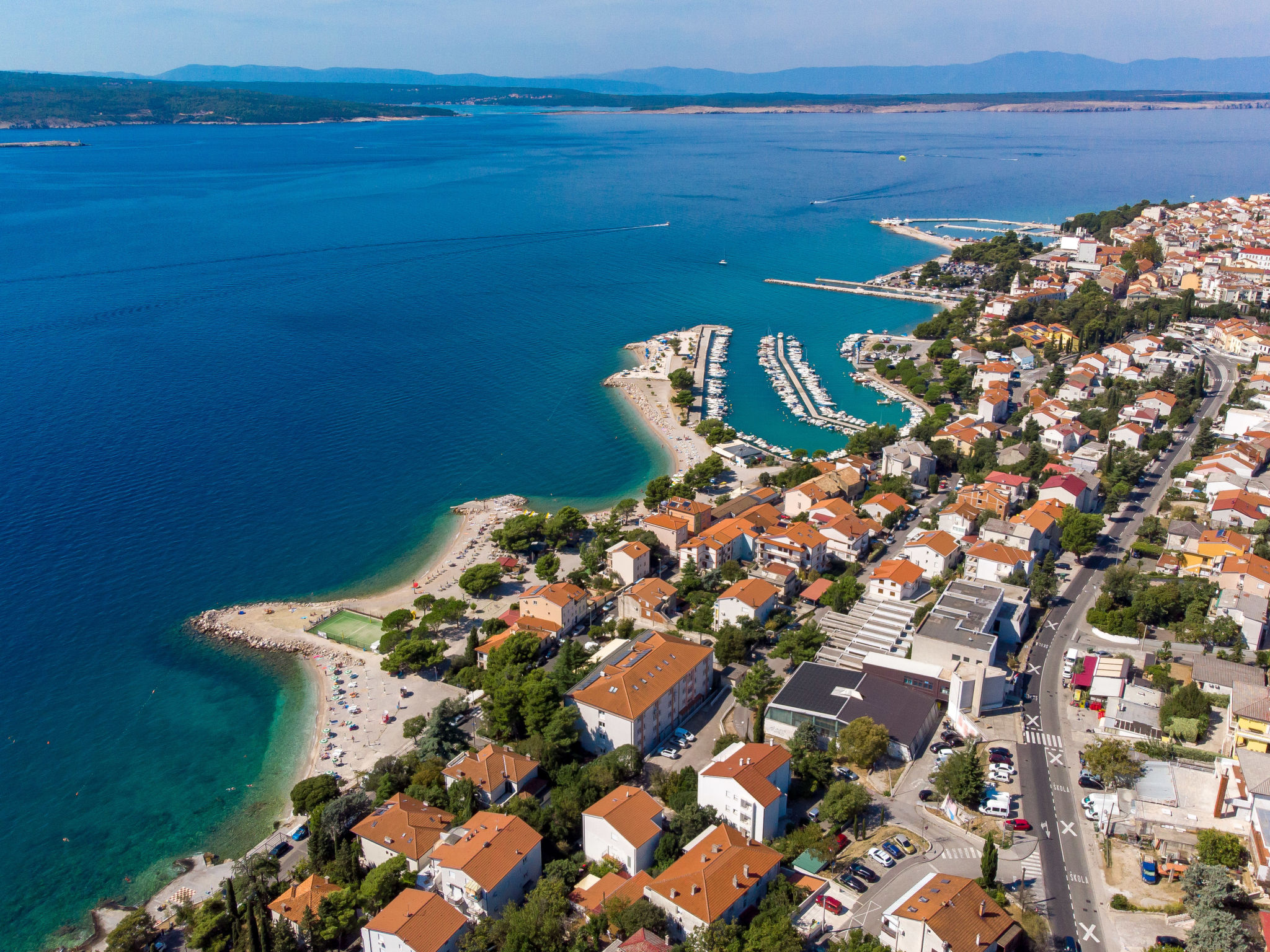 Foto 17 - Appartamento con 1 camera da letto a Crikvenica con giardino e vista mare