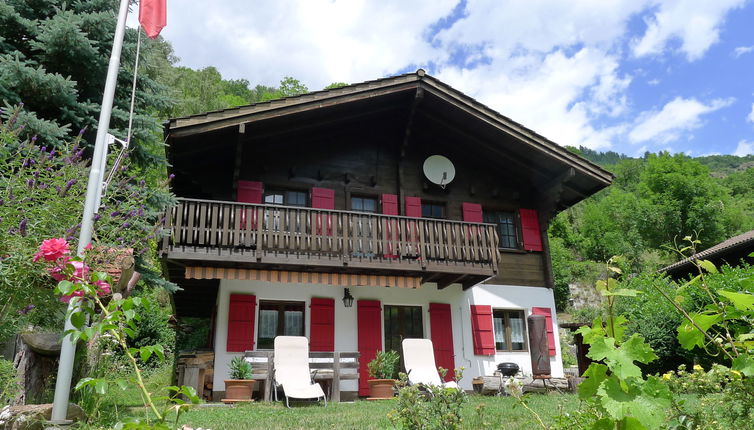 Foto 1 - Casa de 3 quartos em Grengiols com jardim e vista para a montanha