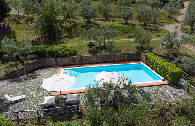 Casa de 3 quartos em Greve in Chianti com piscina e jardim - Foto 38