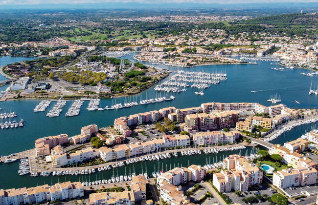 Apartamento de 1 quarto em Agde com piscina e terraço - Foto 30