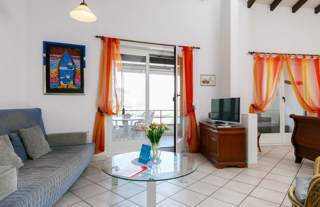Apartment mit 2 Schlafzimmern in Gambarogno mit schwimmbad und garten - Foto 10