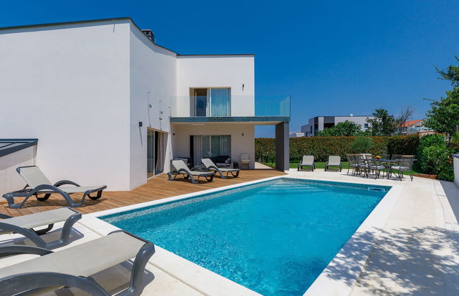 Casa de 5 quartos em Medulin com piscina privada e jardim - Foto 41