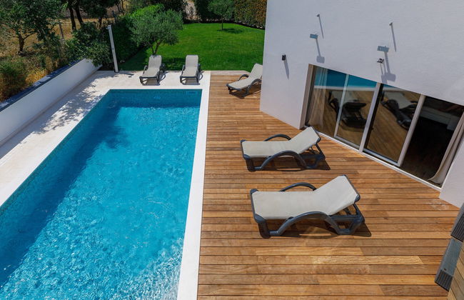 Casa de 5 quartos em Medulin com piscina privada e jardim - Foto 21