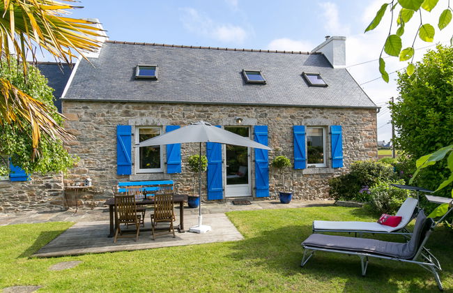 Casa de 4 quartos em Locquirec com jardim e terraço - Foto 1