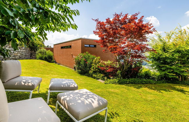 Casa de 4 quartos em Lugano com piscina privada e jardim - Foto 29