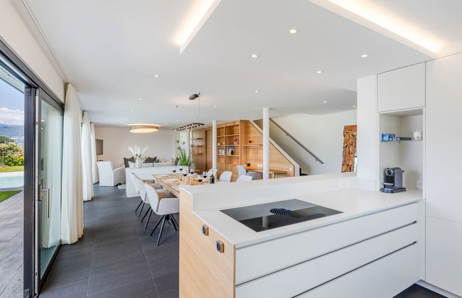 Casa de 4 quartos em Lugano com piscina privada e jardim - Foto 9