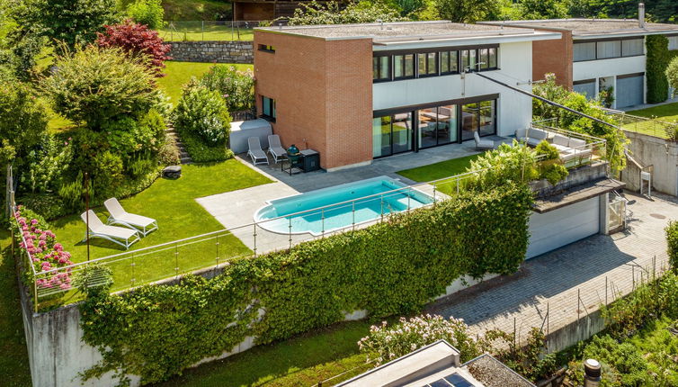 Foto 1 - Casa de 3 quartos em Lugano com piscina privada e vista para a montanha