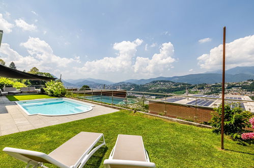 Foto 30 - Casa de 3 quartos em Lugano com piscina privada e vista para a montanha