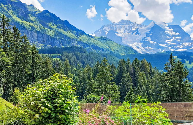 Casa con 4 camere da letto a Lauterbrunnen con giardino e terrazza - Foto 36