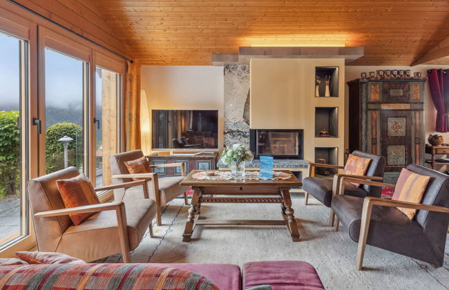 Casa con 4 camere da letto a Lauterbrunnen con giardino e terrazza - Foto 8