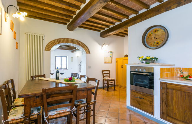 Casa de 4 quartos em Casole d'Elsa com piscina privada e jardim - Foto 14