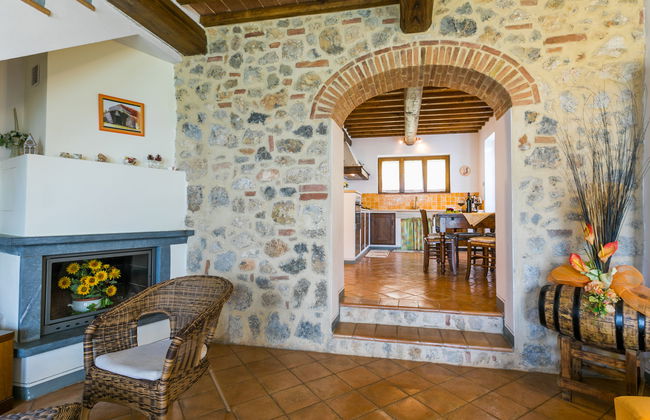 Casa de 4 quartos em Casole d'Elsa com piscina privada e jardim - Foto 4