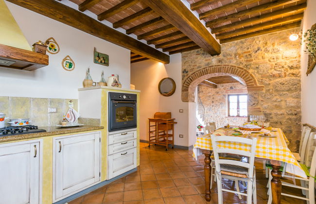 Casa de 4 quartos em Casole d'Elsa com piscina privada e jardim - Foto 5