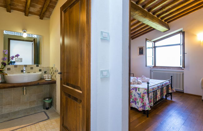 Casa de 4 quartos em Casole d'Elsa com piscina privada e jardim - Foto 24