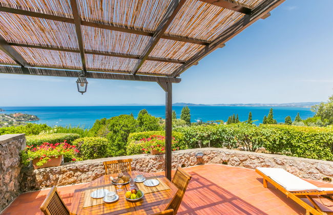 Apartamento de 2 quartos em Monte Argentario com jardim e terraço - Foto 1