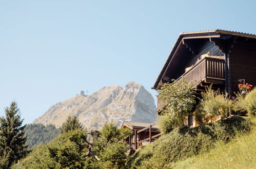 Photo 15 - Appartement de 1 chambre à Gruyères avec vues sur la montagne