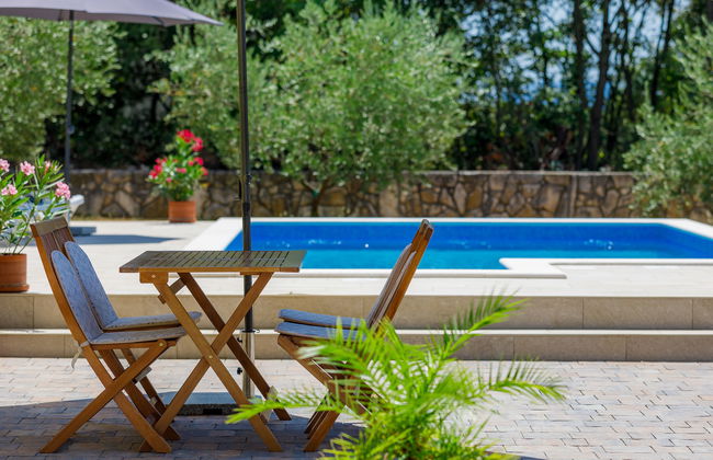 Casa de 4 quartos em Labin com piscina privada e jardim - Foto 40